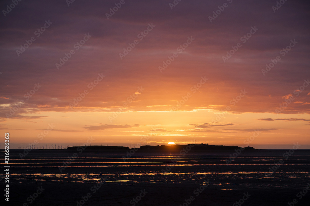 Hilbre Island Sunset Hilbre Island Sunset