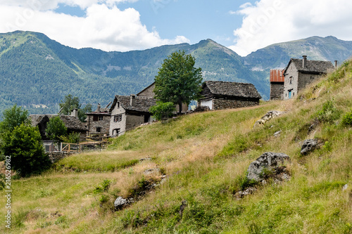 Stabbio village cottages Switzerland