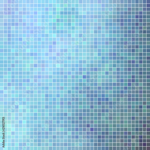 abstract vector square pixel mosaic background