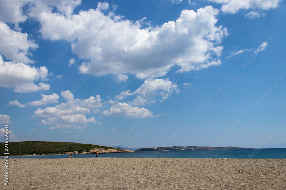 a wide landscape shoot from a cove