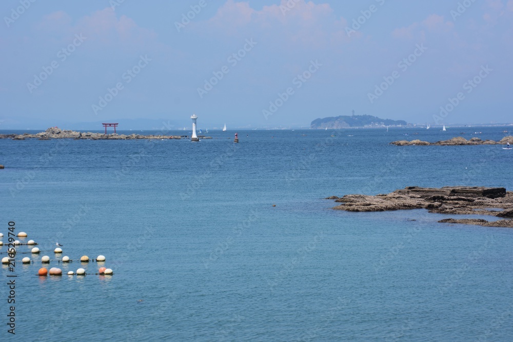 The view of the summer sea / Japan Hayama Coast 