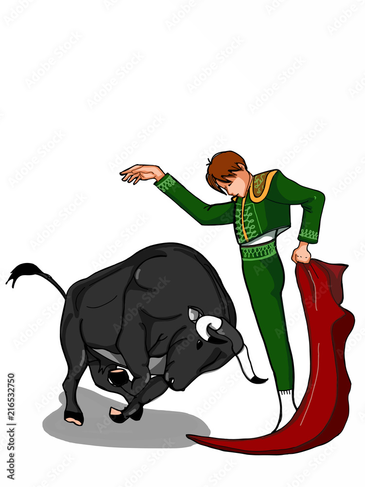 bullfighter matador illustration and bull cartoon Stock Illustration | Adobe Stock bullfighter matador illustration and bull cartoon Stock Illustration | Adobe Stock