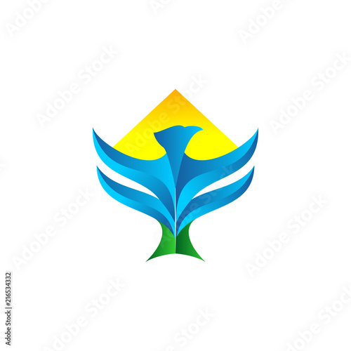 eagle bird vector logo