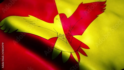 Waving Flag of Sutherland