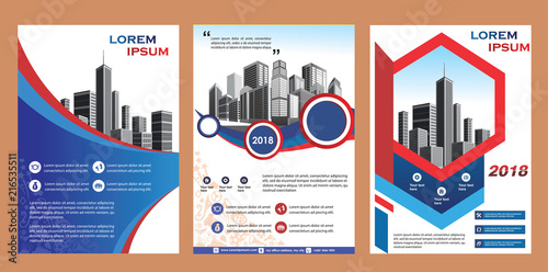 abstract cover and layout for presentation and marketing