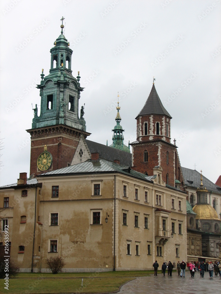 Travels. Poland. Krakow.  Wawel Castle
