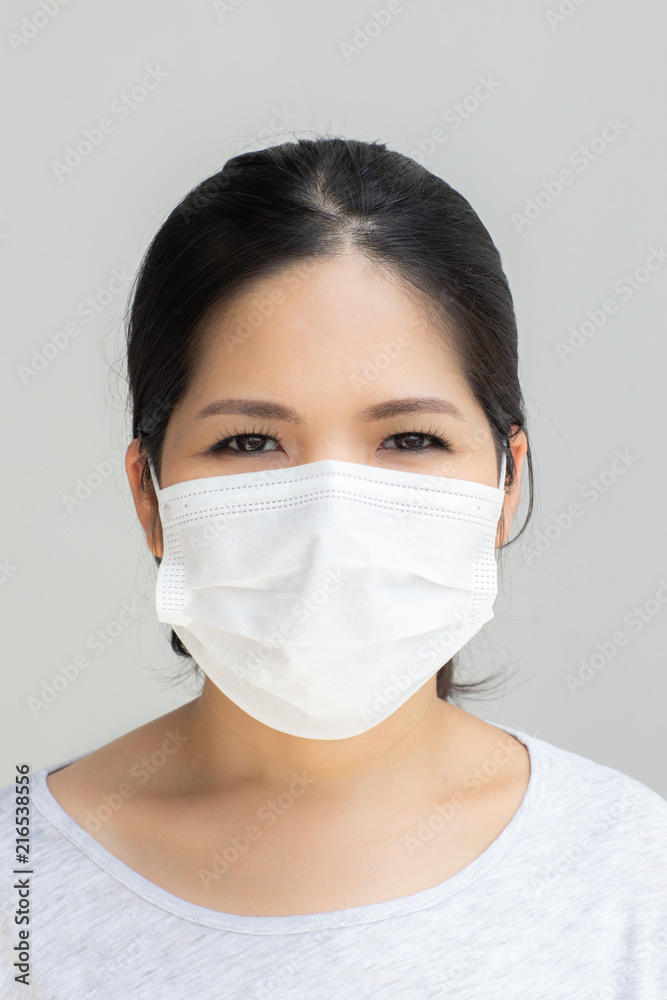 woman with face mask woman with face mask