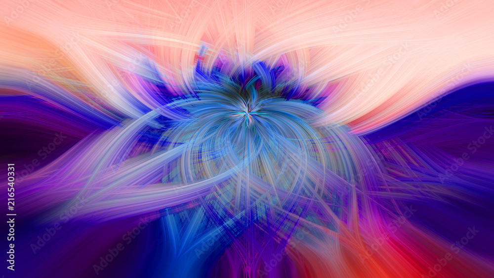 Beautiful abstract background in blue, green, red, yellow and orange tones Beautiful abstract background in blue, green, red, yellow and orange tones