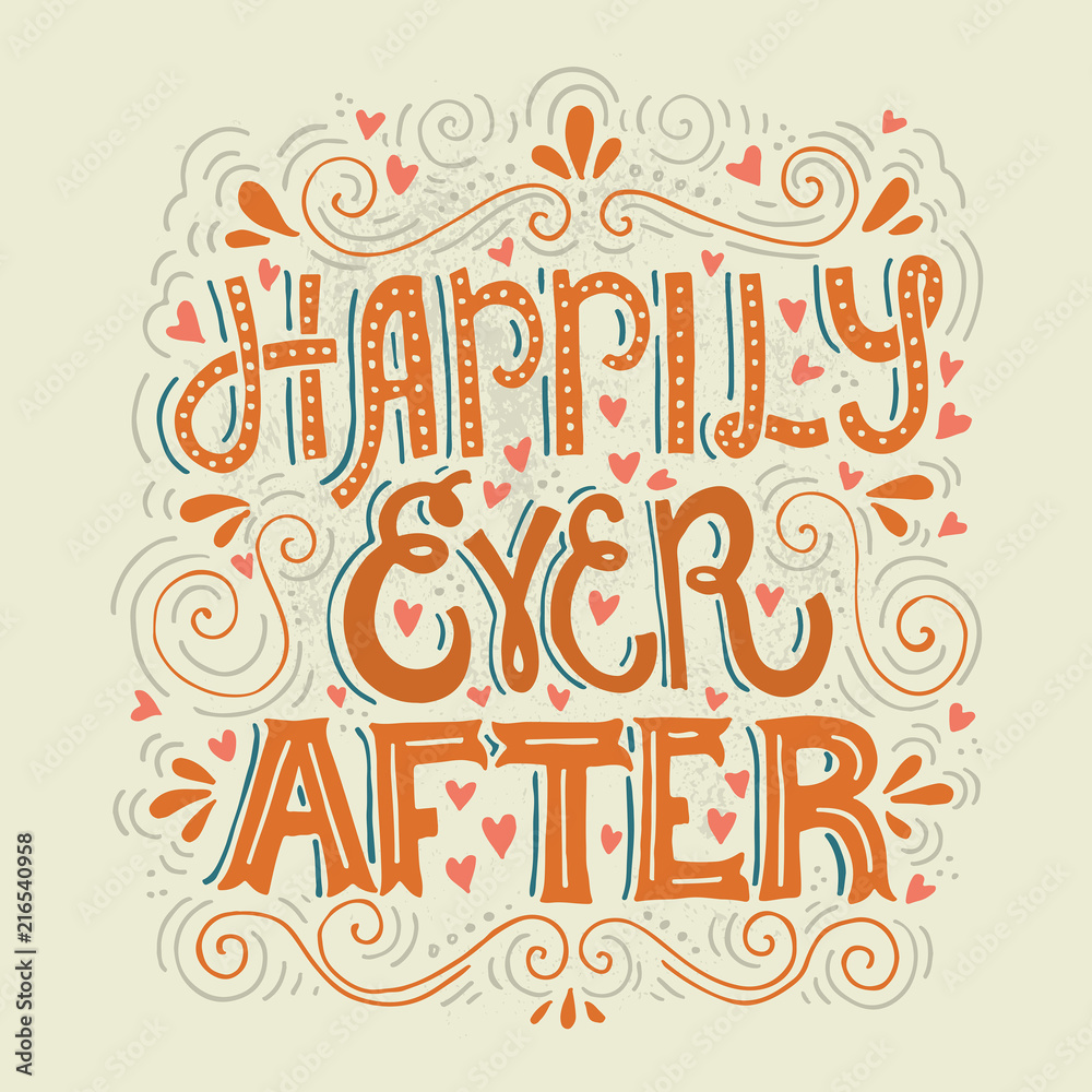 Obraz premium Happily ever after