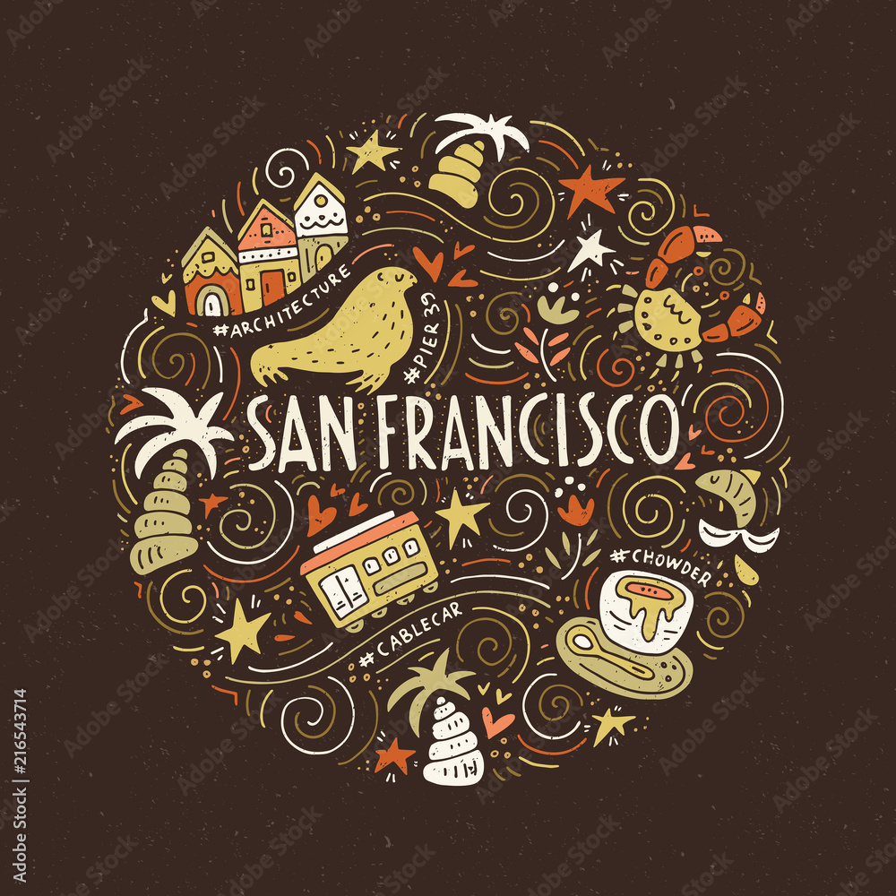 San Fransisco Illustration