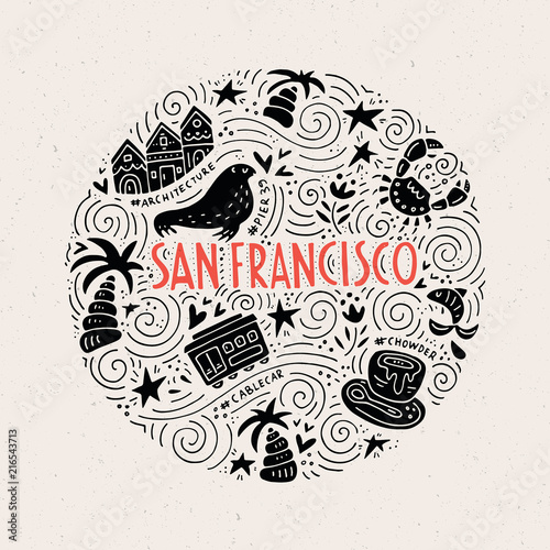 San Fransisco Illustration