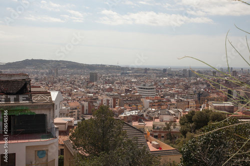 Over looking Barcelona