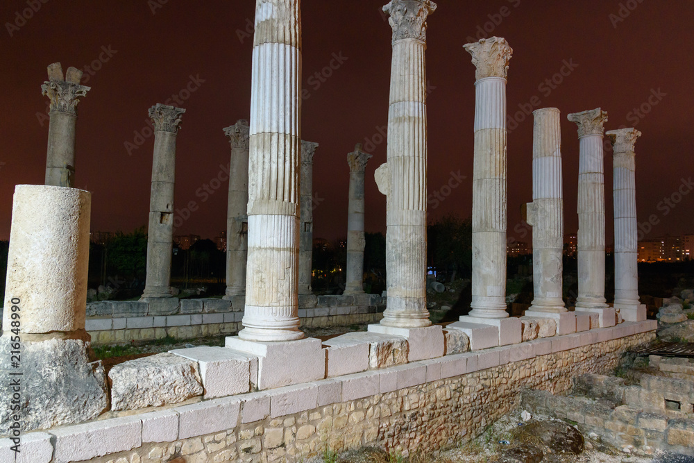 Fototapeta premium Soloi pompeipolis is ancient harbour city. Mersin. Turkey