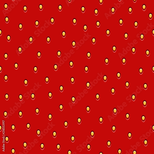 Seamless pattern - strawberry berries texture