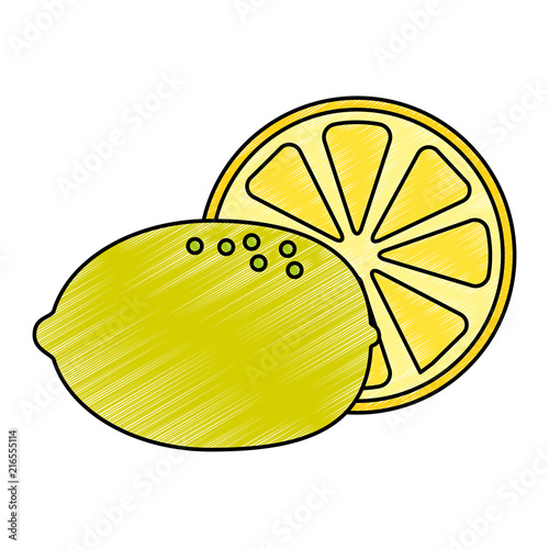 fresh lemon citrus fruit