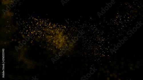 Luxurious particles wave for digital background. Futuristic Particles Waves Abstract Background
 photo