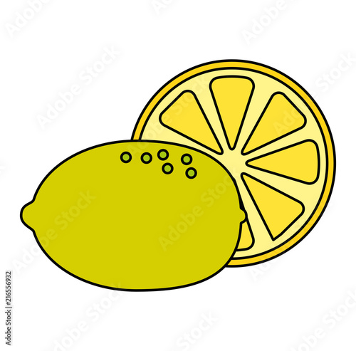 fresh lemon citrus fruit