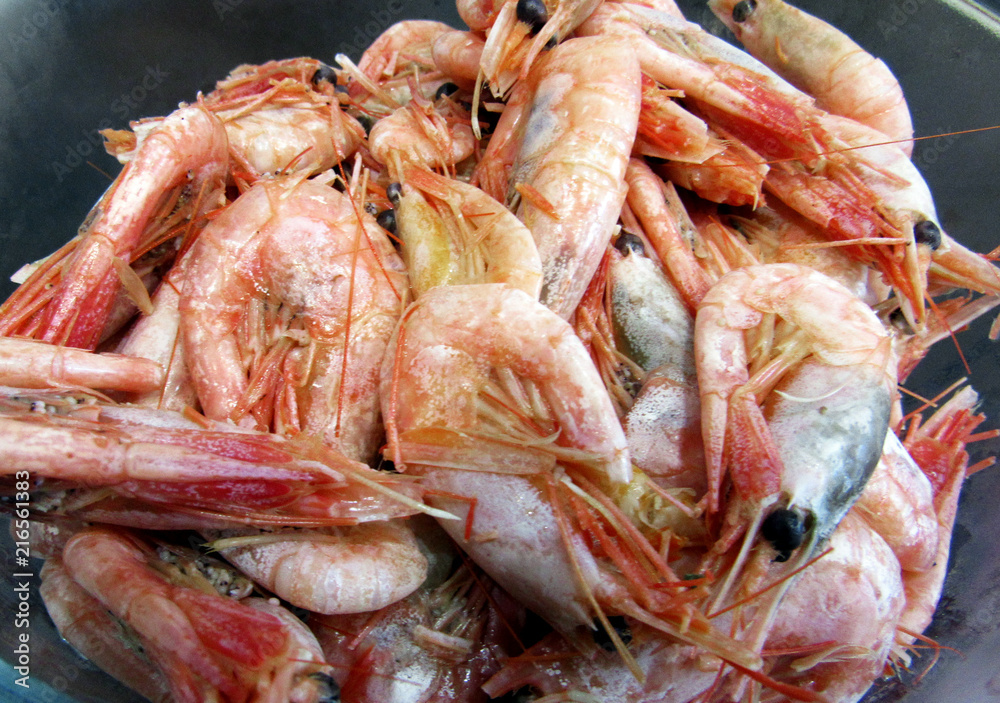 boiled shrimp