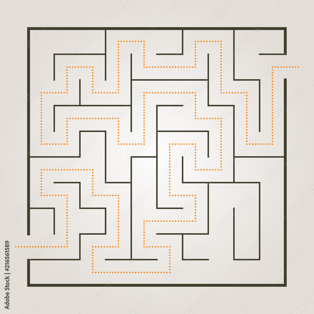 Simple maze