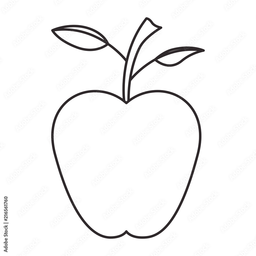 apple fresh fruit healthy vector illustration design apple fresh fruit healthy vector illustration design