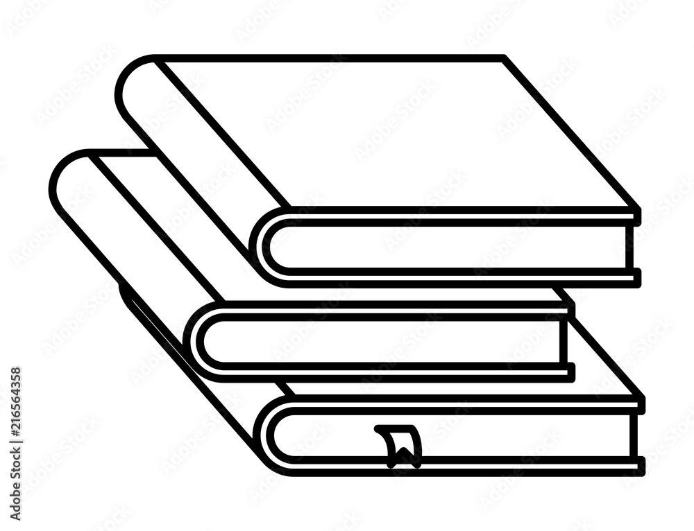 pile text books isolated icon vector illustration design pile text books isolated icon vector illustration design