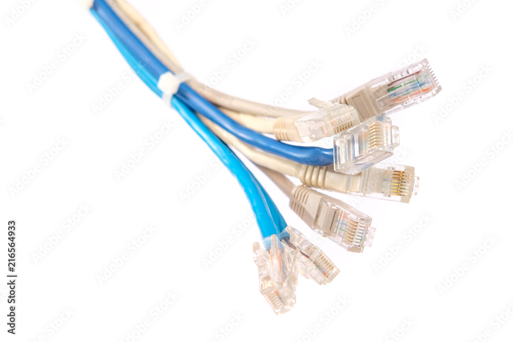 Local area network cables and connectors Local area network cables and connectors