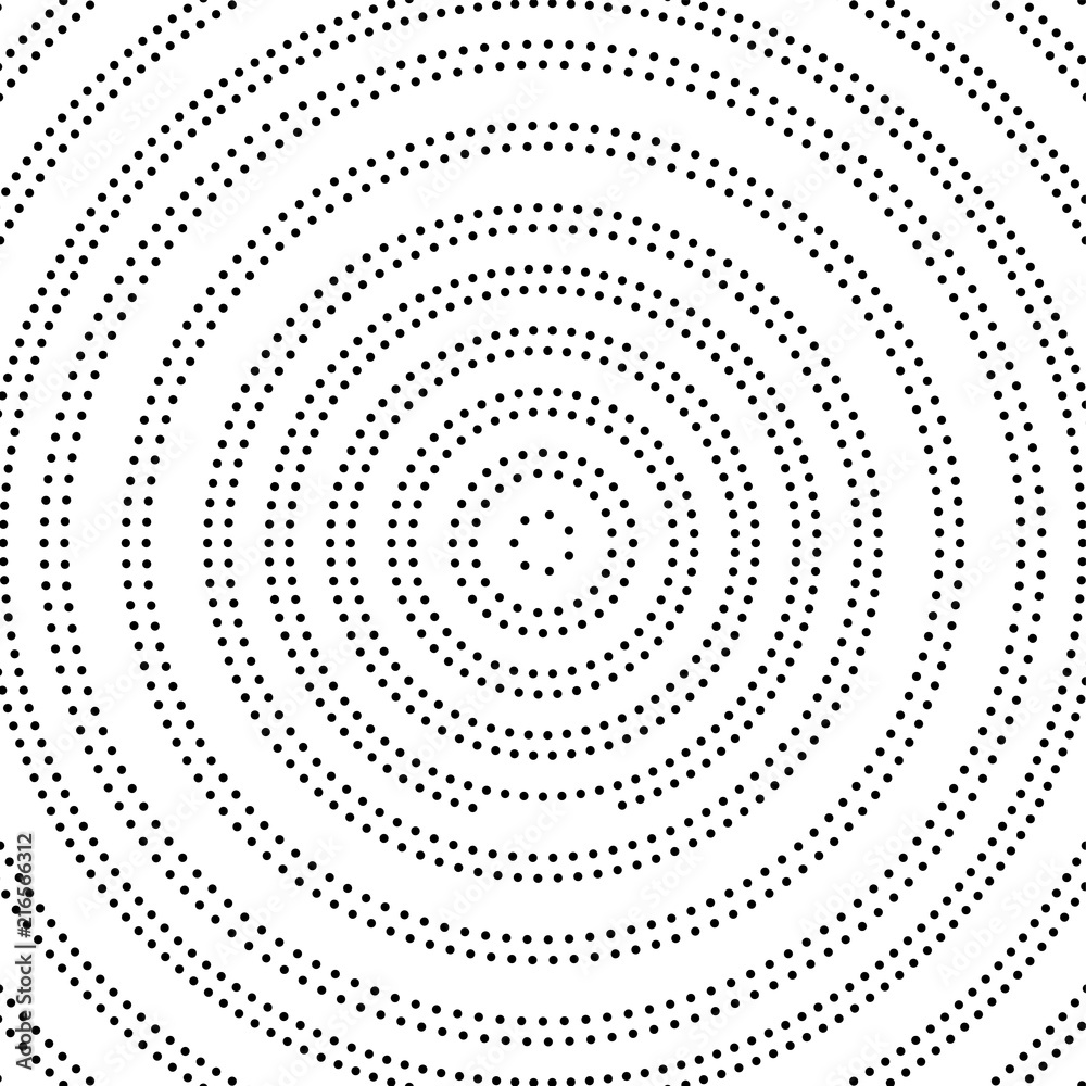 Abstract dotted background. Radial pattern, halftone pattern. Vector Abstract dotted background. Radial pattern, halftone pattern. Vector