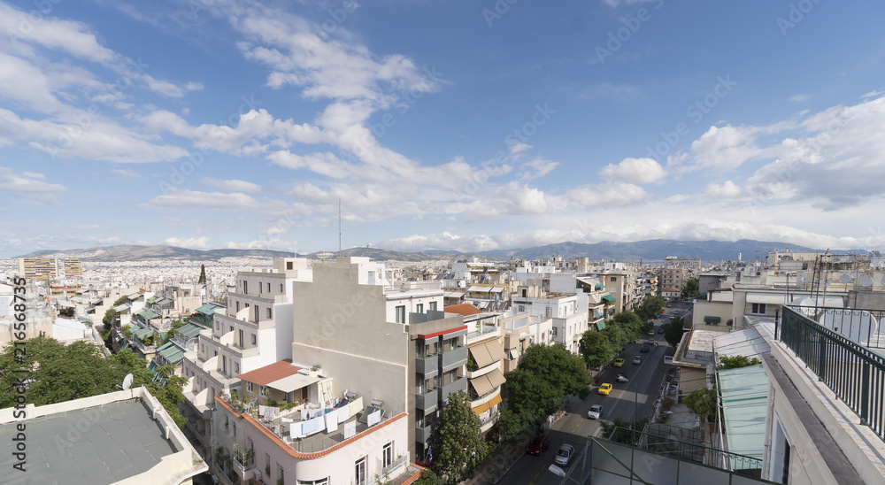 roofs of Athens