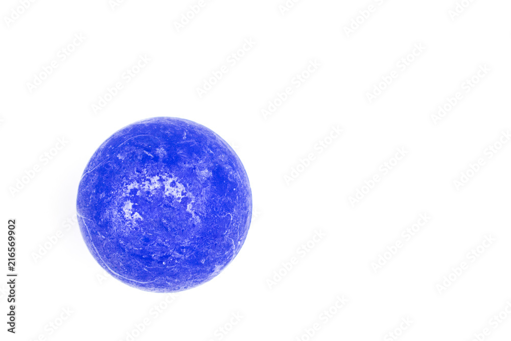 A ball similar to the globe on a white background. A ball similar to the globe on a white background.