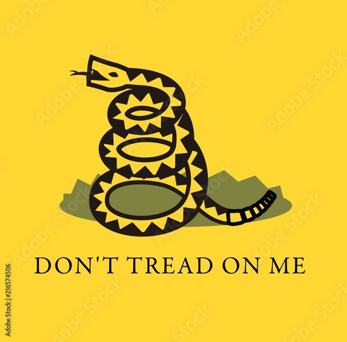 libertarian rattlesnake flag photo