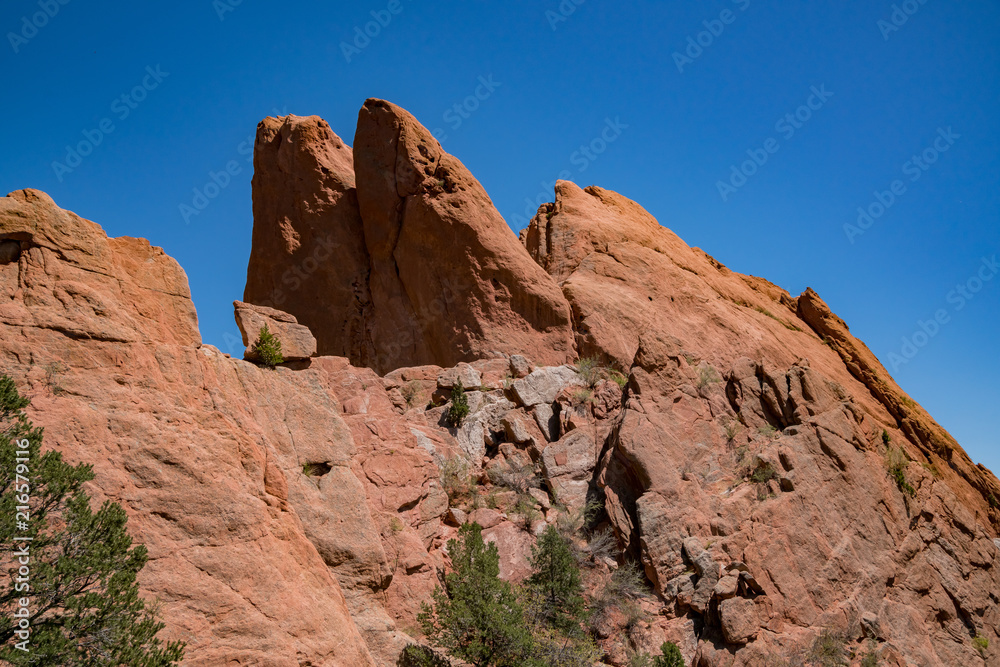 Fototapeta premium Beautiful landscape of the famous Garden of the Gods