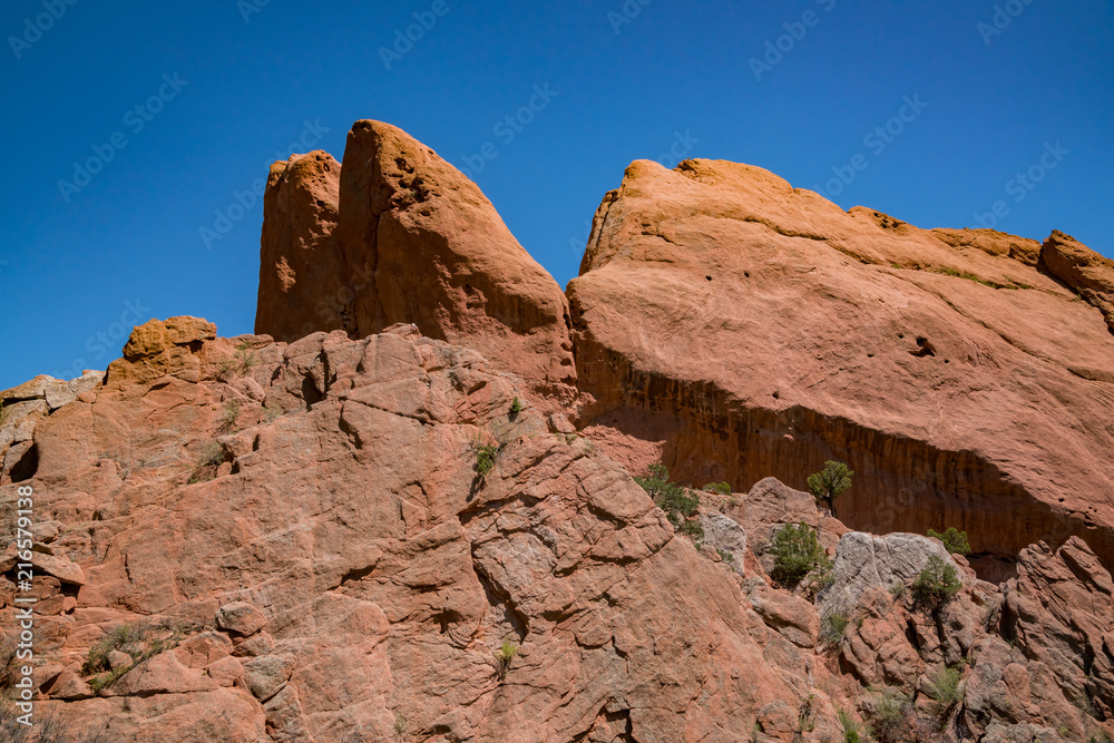 Fototapeta premium Beautiful landscape of the famous Garden of the Gods