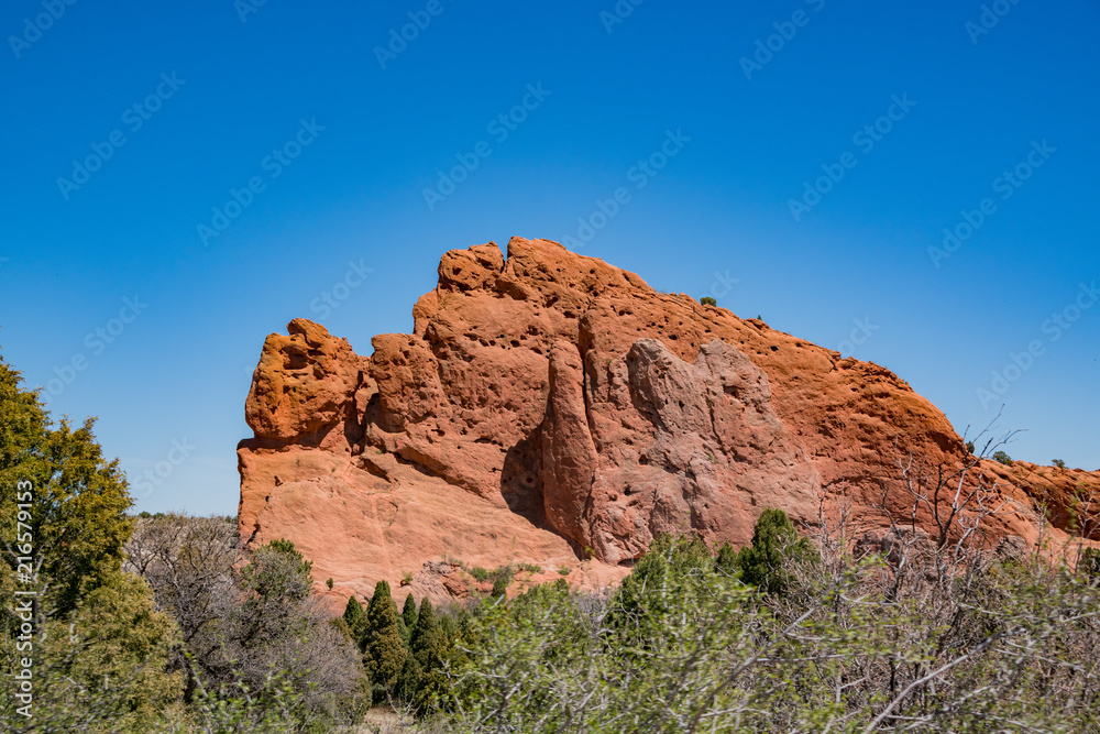 Camels Rocks of the famous Garden of the Gods