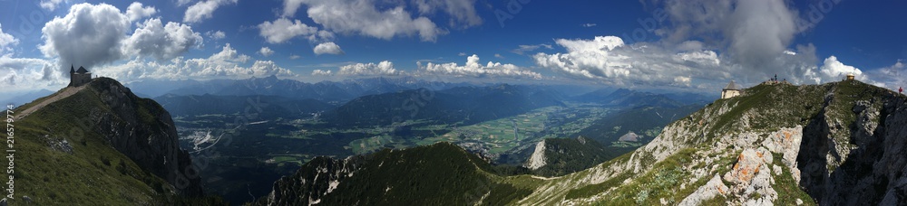 Panorama - Blick auf's Gailtal