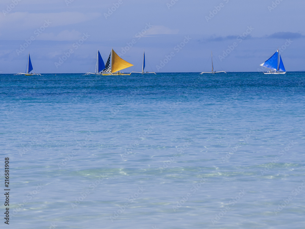 Obraz premium sailing boat