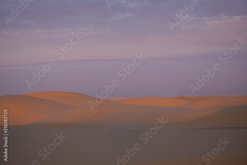 Imperal Dunes at sunrise.