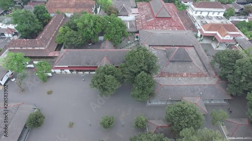 Bangsal Siti Hinggil, Yogyakarta Sultanate  kingdom.  photo