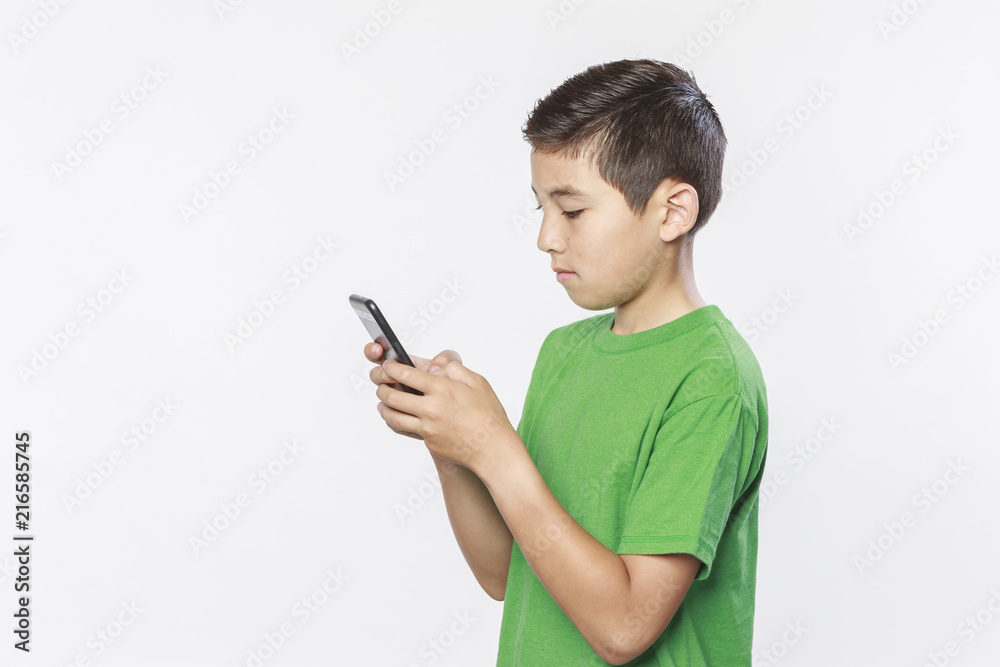 Concept photo of boy texting. Concept photo of boy texting.