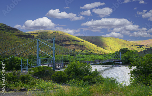 Yakima River Canyon is a beautiful recreation area located along Yakima River from Yakima to Ellensburg. photo