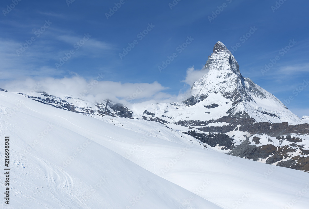 Idyllic landscape of Mountain Matterhorn, Zermatt, Switzerland