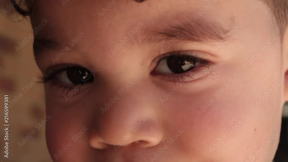 close up of two year old hispanic toddler close up of two year old hispanic toddler