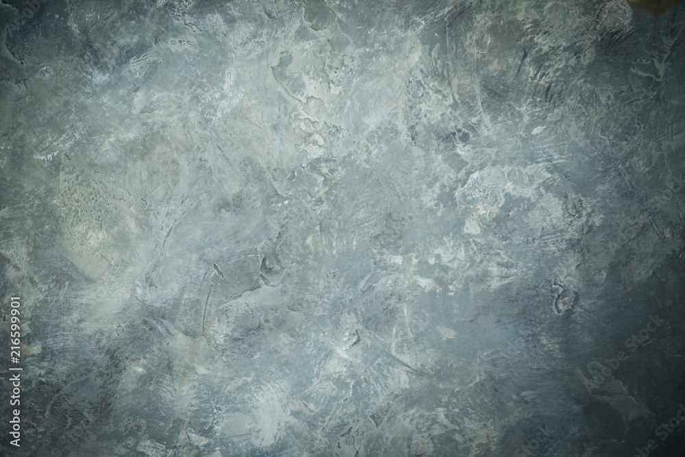 Obraz premium Gray lighted wall texture for designer background. Painted surface.