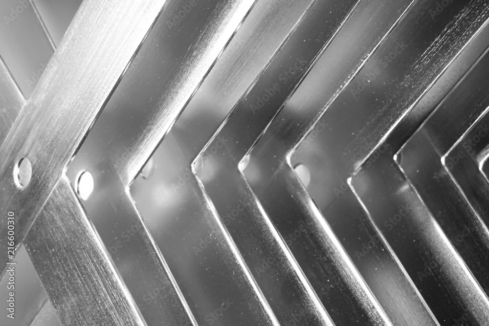 Obraz premium metal X shape