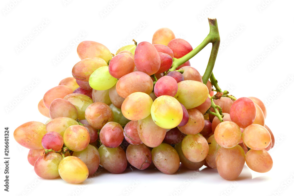 Grapes on a white background Grapes on a white background