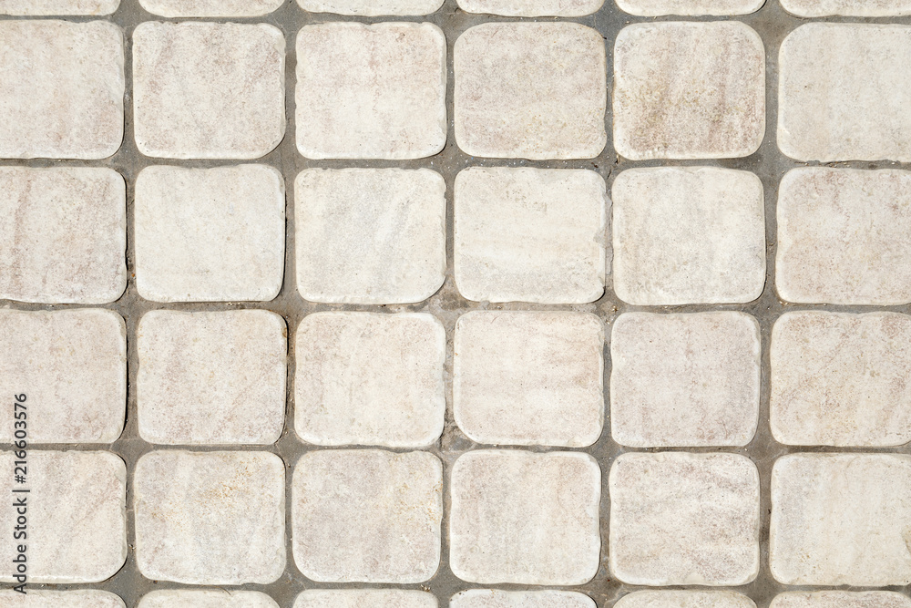Fototapeta premium Mattonelle quadrate