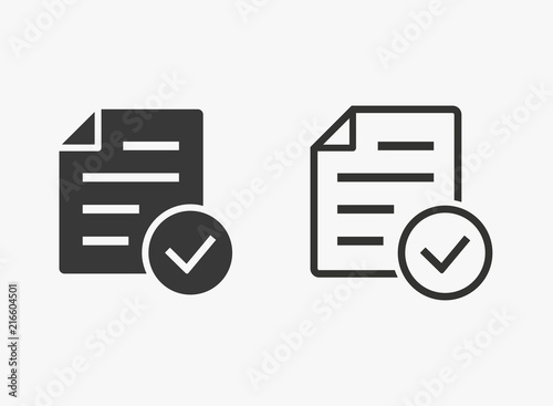 Evaluate - vector icon.