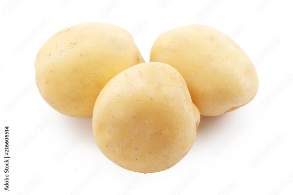 potato isolated on white background