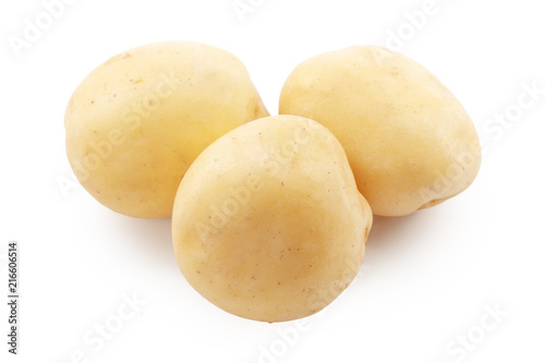 potato isolated on white background