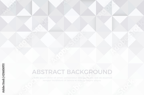 Gray color and white color background abstract art