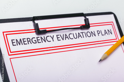 Emergency evacuation plan